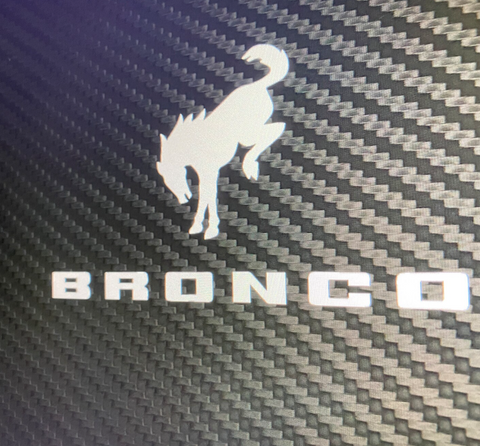 Ford Die Cut Bronco Stickers