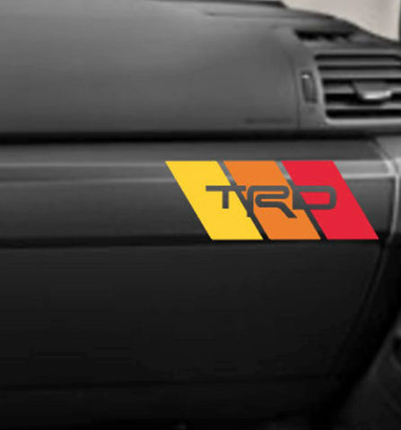 Toyota Race Stripes Decal for 5th Generation 4Runner Dash TRD Pro, 4 Runner, TRD Off Road, Toyota