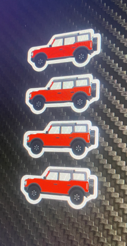 Ford Bronco Stickers