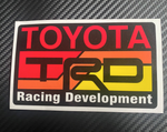 Toyota TRD Race Decal